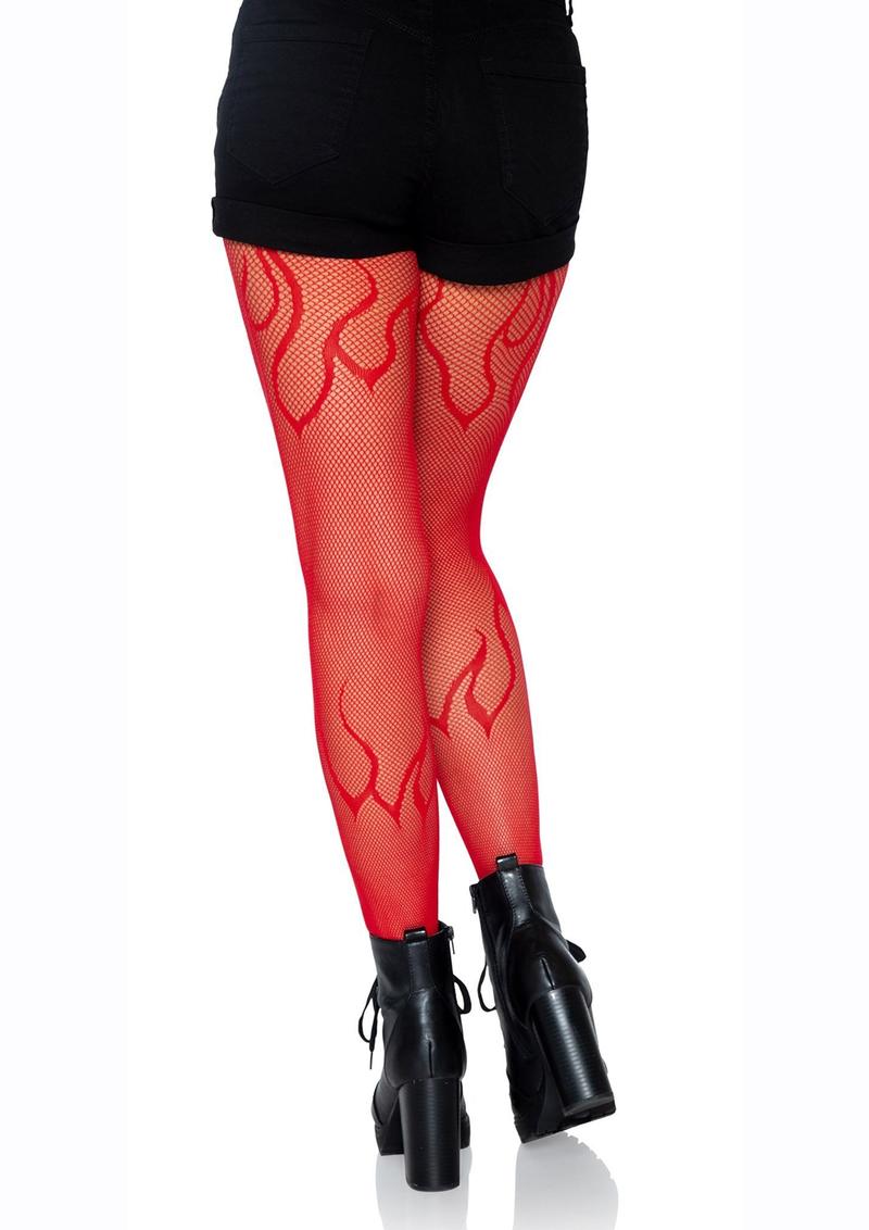 Flame Net Tights - Image 10