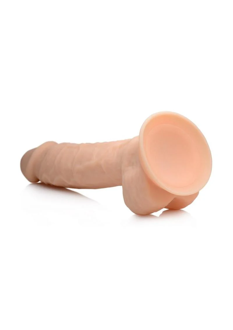 Fleshstixxx Dual Density Silicone Bendable Dong with Balls - Image 17