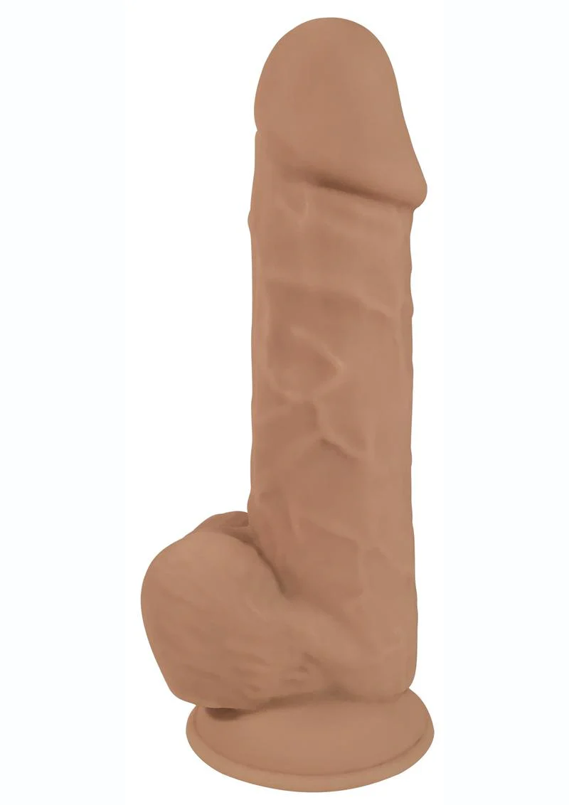 Fleshstixxx Dual Density Silicone Bendable Dong with Balls - Image 18