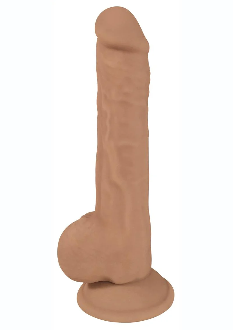 Fleshstixxx Dual Density Silicone Bendable Dong with Balls - Image 22