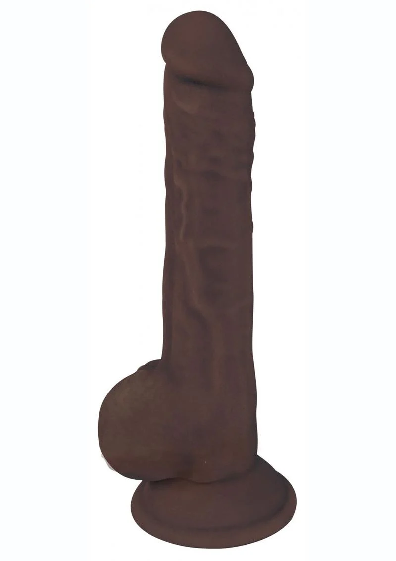 Fleshstixxx Dual Density Silicone Bendable Dong with Balls - Image 24