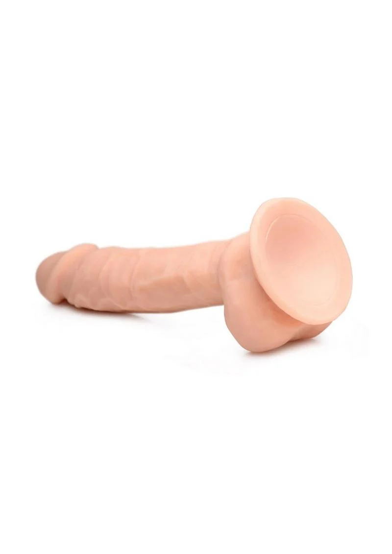 Fleshstixxx Silicone Bendable Dong with Balls - Image 3
