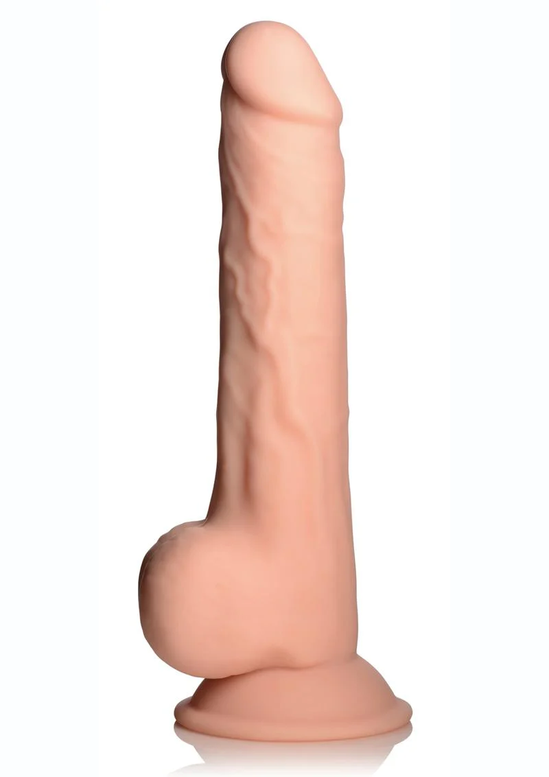 Fleshstixxx Silicone Bendable Dong with Balls - Image 4