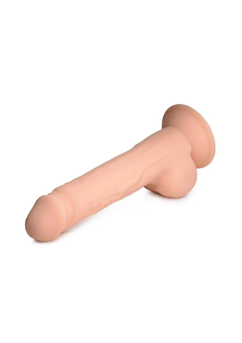 Fleshstixxx Silicone Bendable Dong with Balls - Image 5