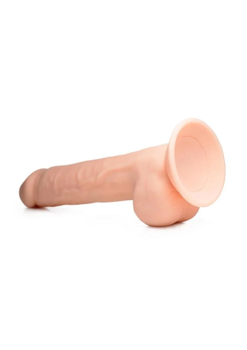 Fleshstixxx Silicone Bendable Dong with Balls - Image 6