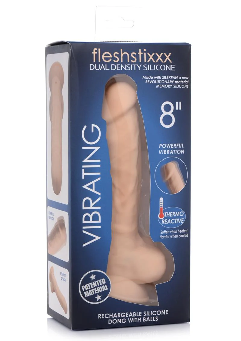 Fleshstixxx Vibrating Dong with Balls - Image 9