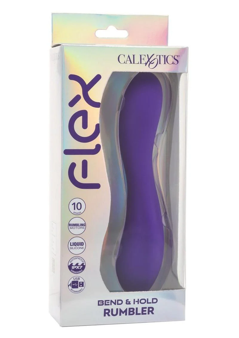 Flex Bend And Hold Rumbler Rechargeable Vibrator - Image 4
