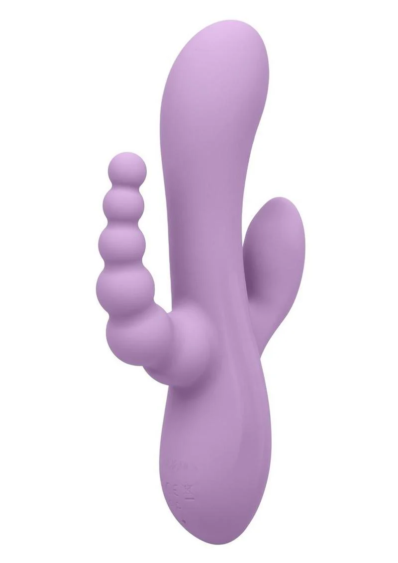 Flex Bend & Hold Triple Rumbler Rechargeable Vibe - Image 2