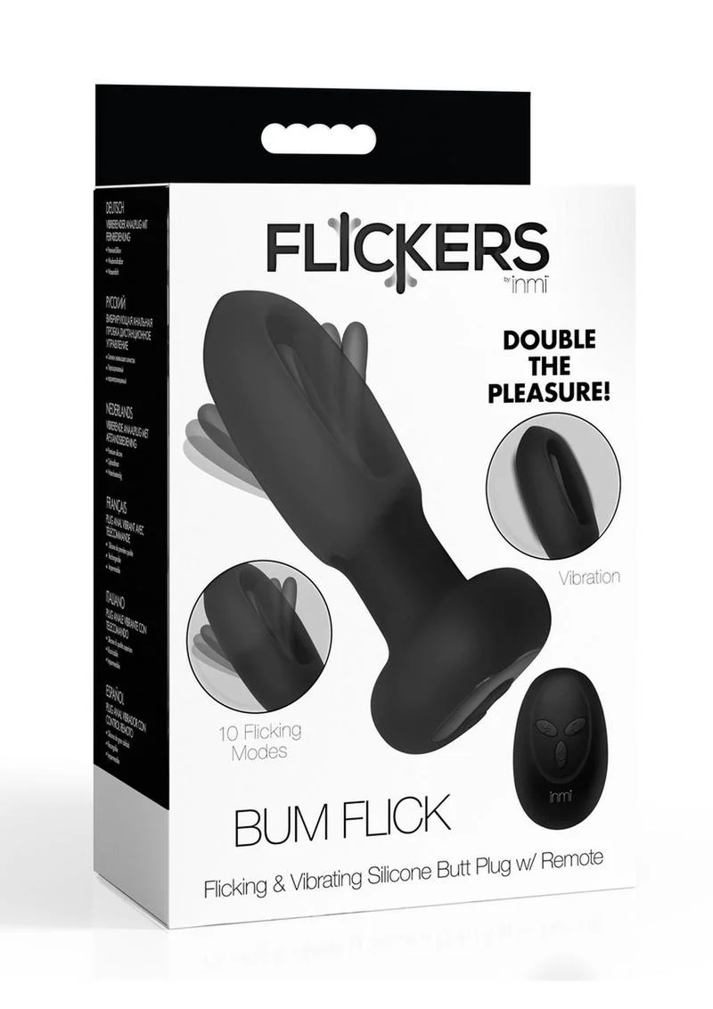 Flickers Bum Flick Vibrating Butt Plug - Image 4