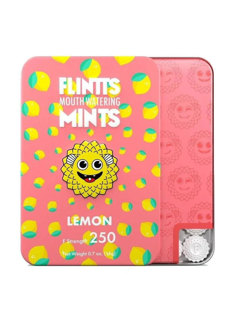 Flintts Mints Mouth Watering Oral Lemon Delights - Image 4