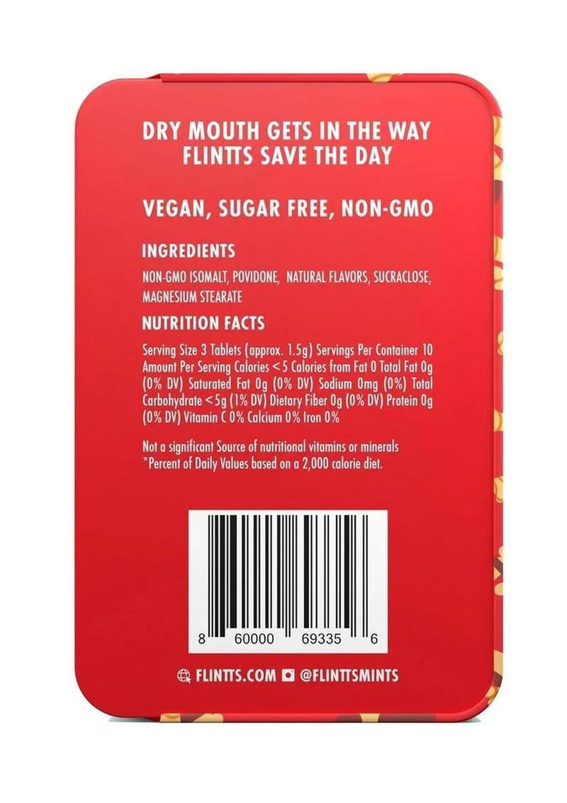 Flintts Mouth Watering Mints Cinnamon Ginger - Image 4