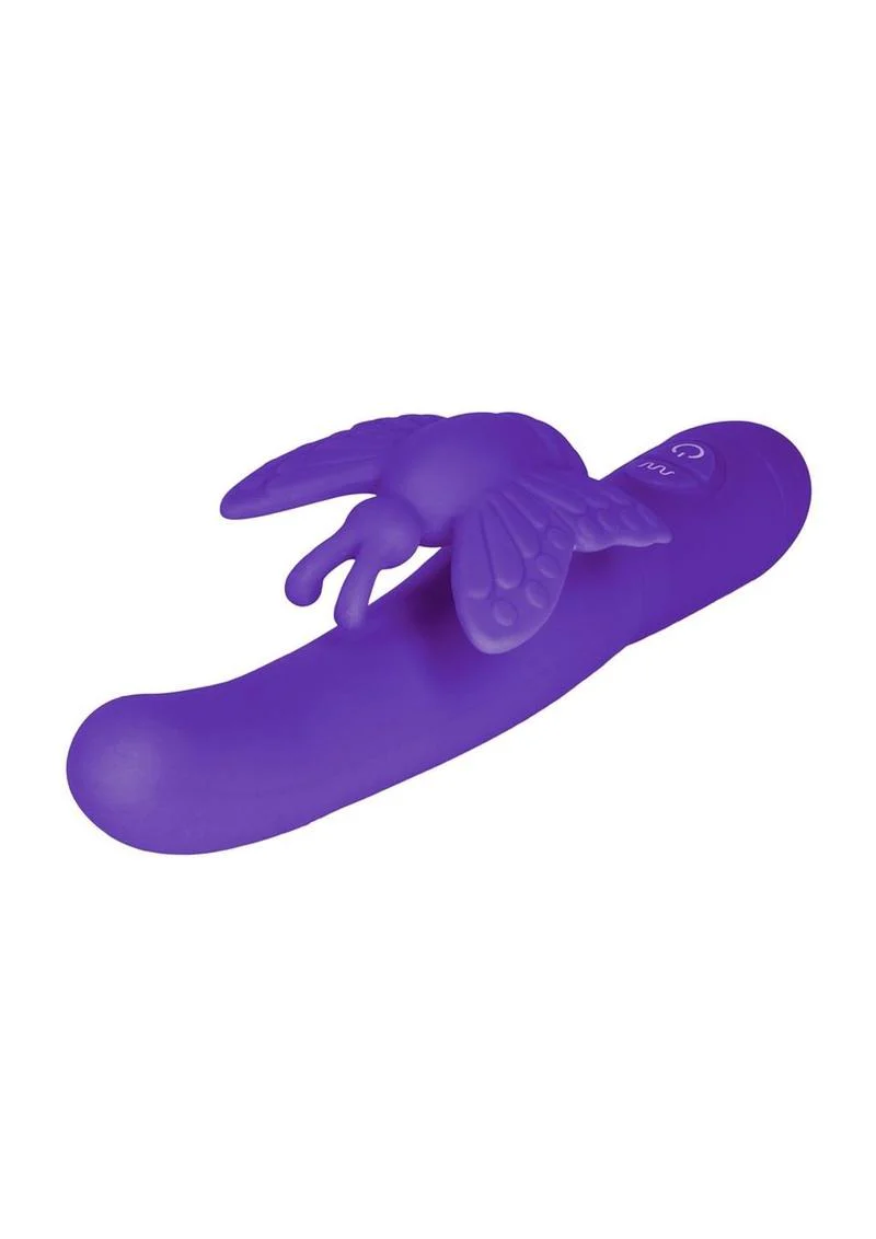 Fluttering Butterfly Silicone Rabbit Vibrator - Image 12