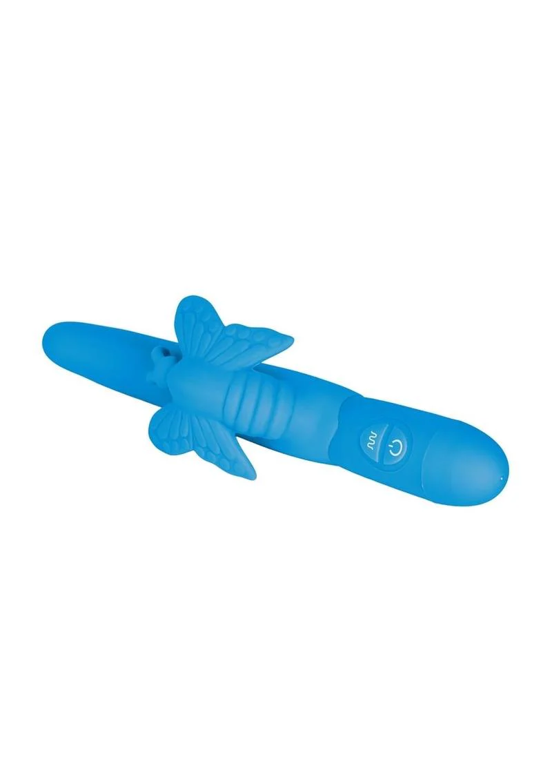 Fluttering Butterfly Silicone Rabbit Vibrator - Image 2