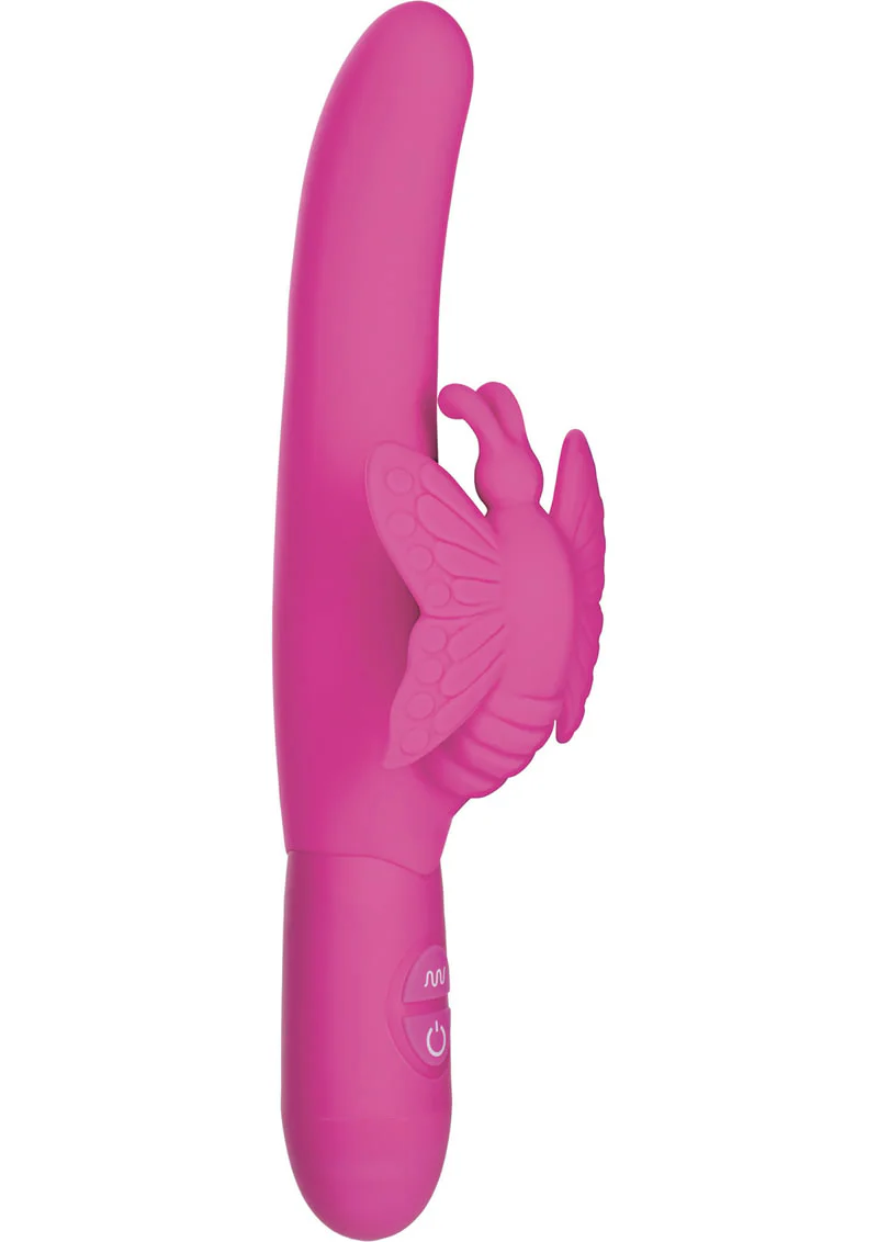 Fluttering Butterfly Silicone Rabbit Vibrator - Image 4