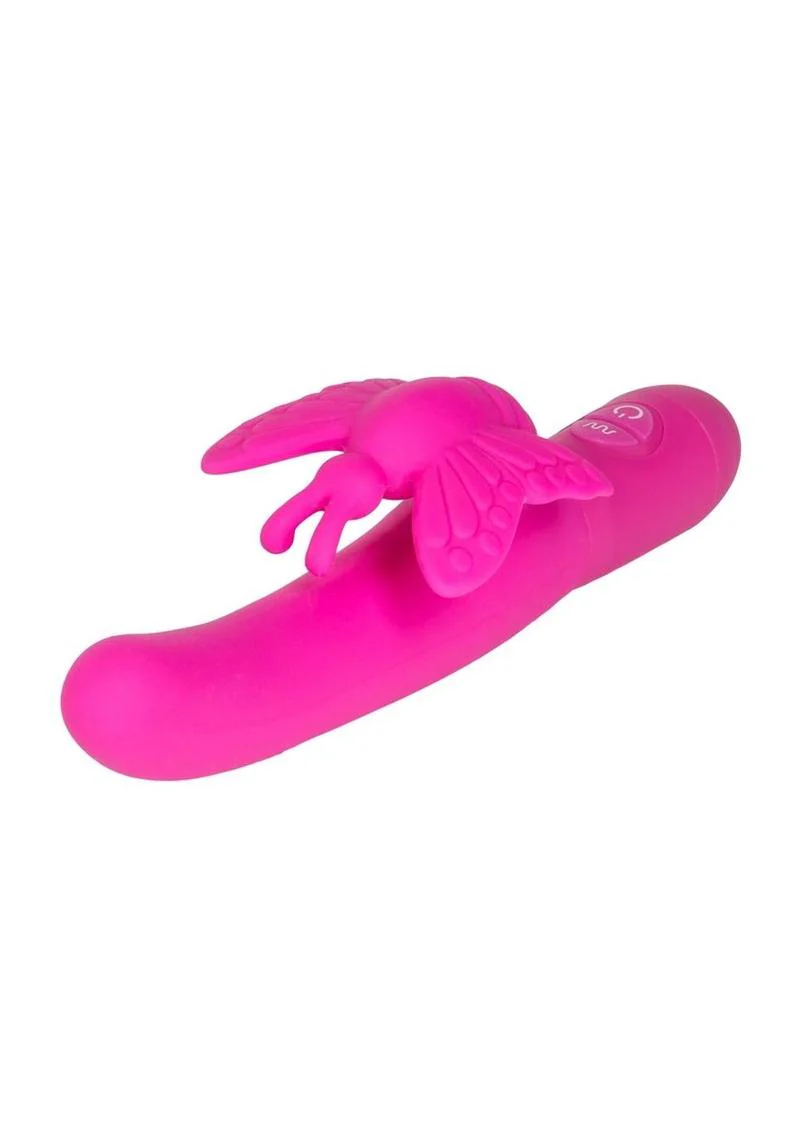 Fluttering Butterfly Silicone Rabbit Vibrator - Image 8