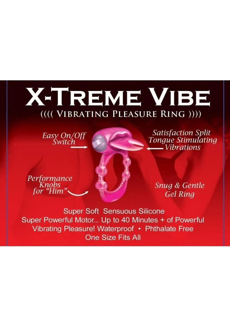 Forked Tongue X Treme Vibrating Pleasure Ring - Image 3