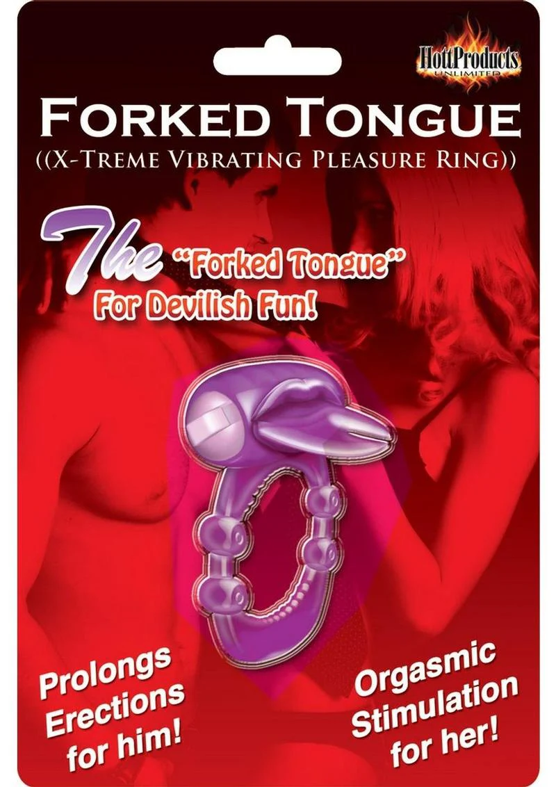 Forked Tongue X Treme Vibrating Pleasure Ring - Image 5