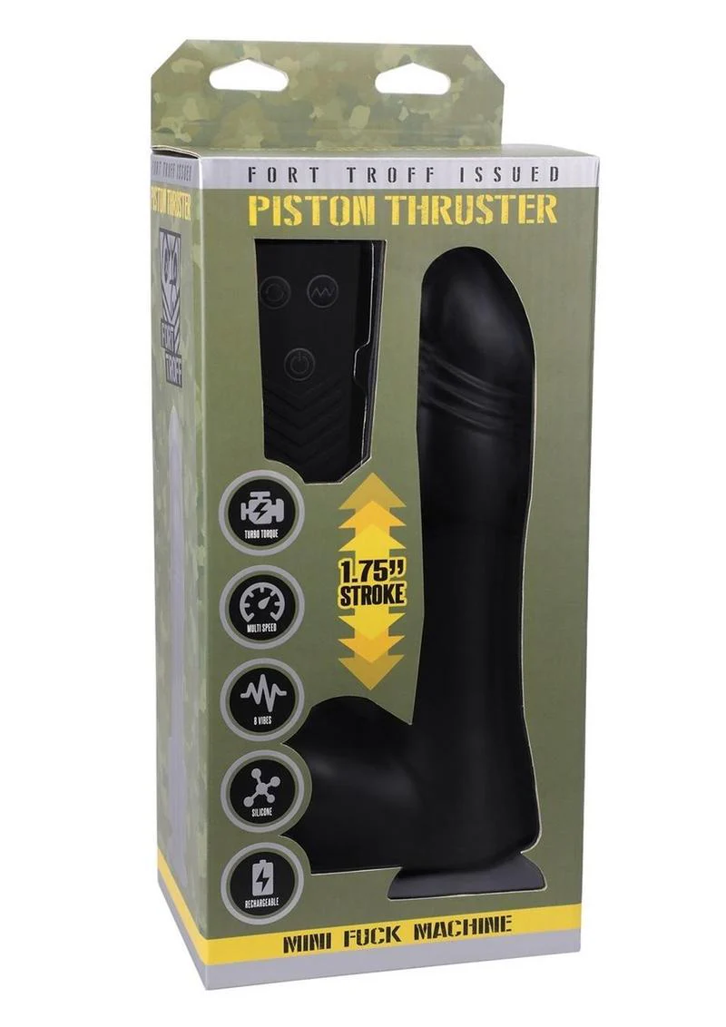 Fort Troff Issued Piston Thruster Rechargeable Silicone Mini Fuck Machine - Image 4