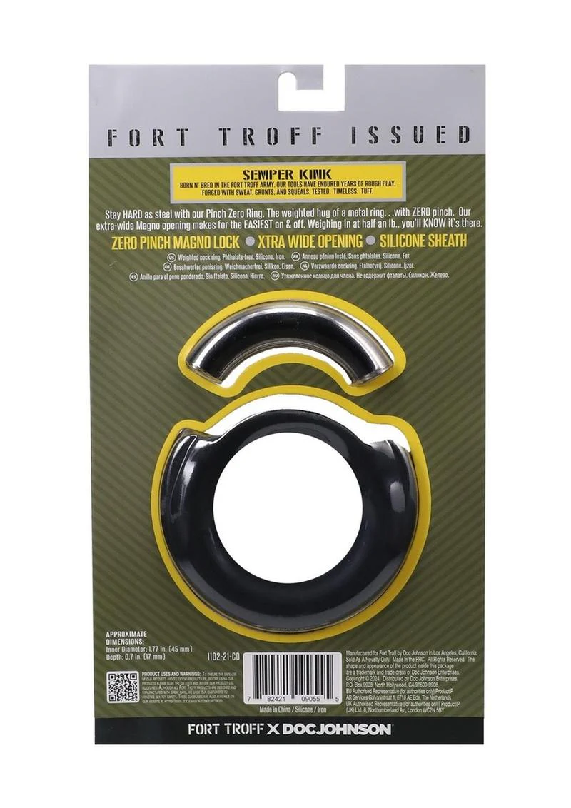 Fort Troff Pinch Zero Weighted Silicone Cock Ring - Image 3