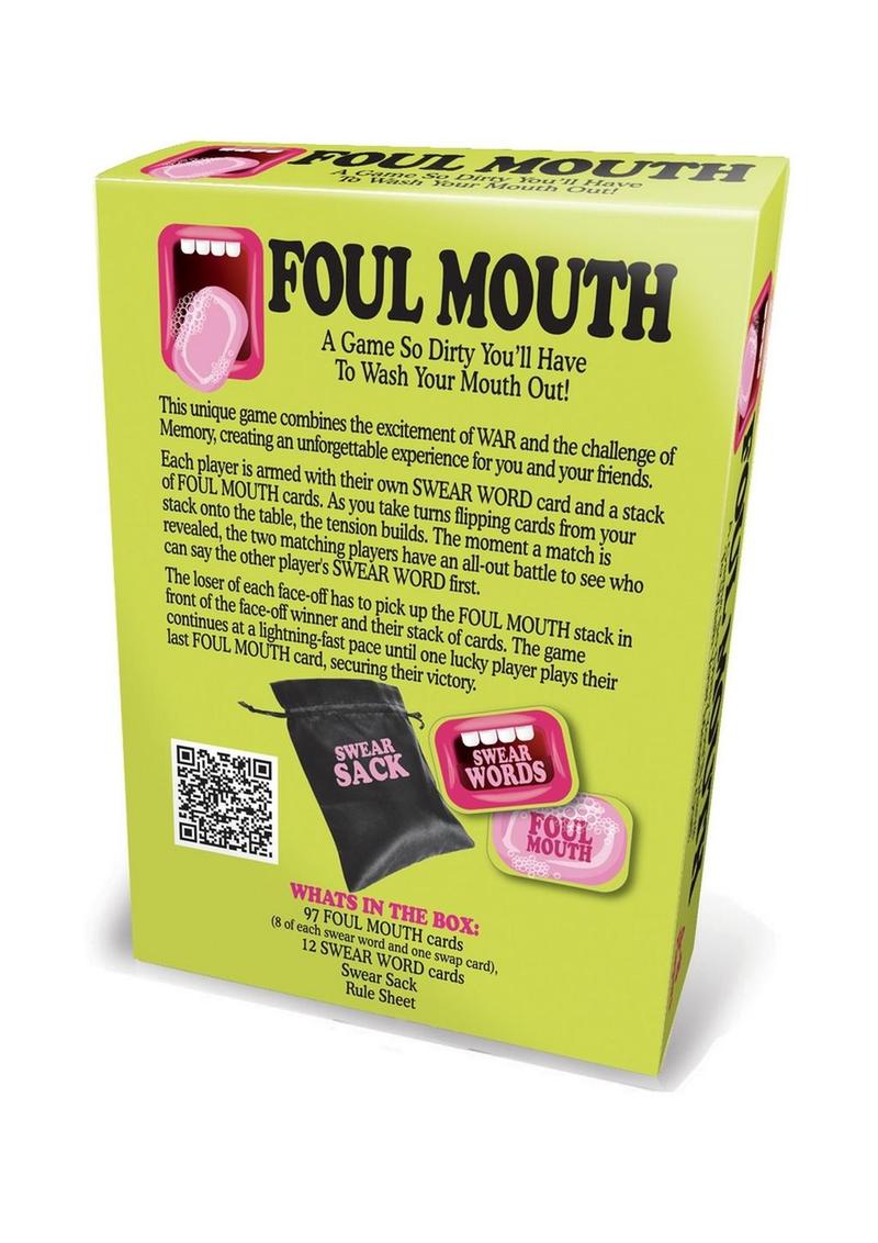 Foul Mouth Card Game Fun Adult Party Game - Image 2