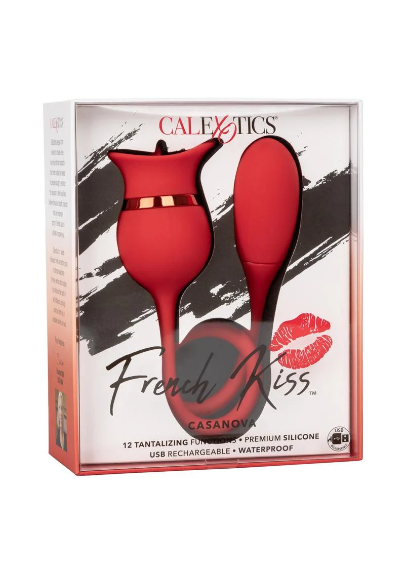 French Kiss Casanova Rechargeable Silicone Clitoral Stimulator - Image 4