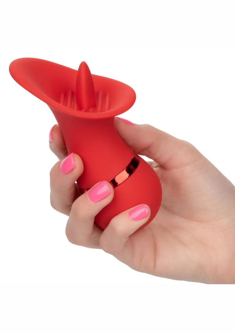 French Kiss Seducer Rechargeable Silicone Clitoral Stimulator - Image 2