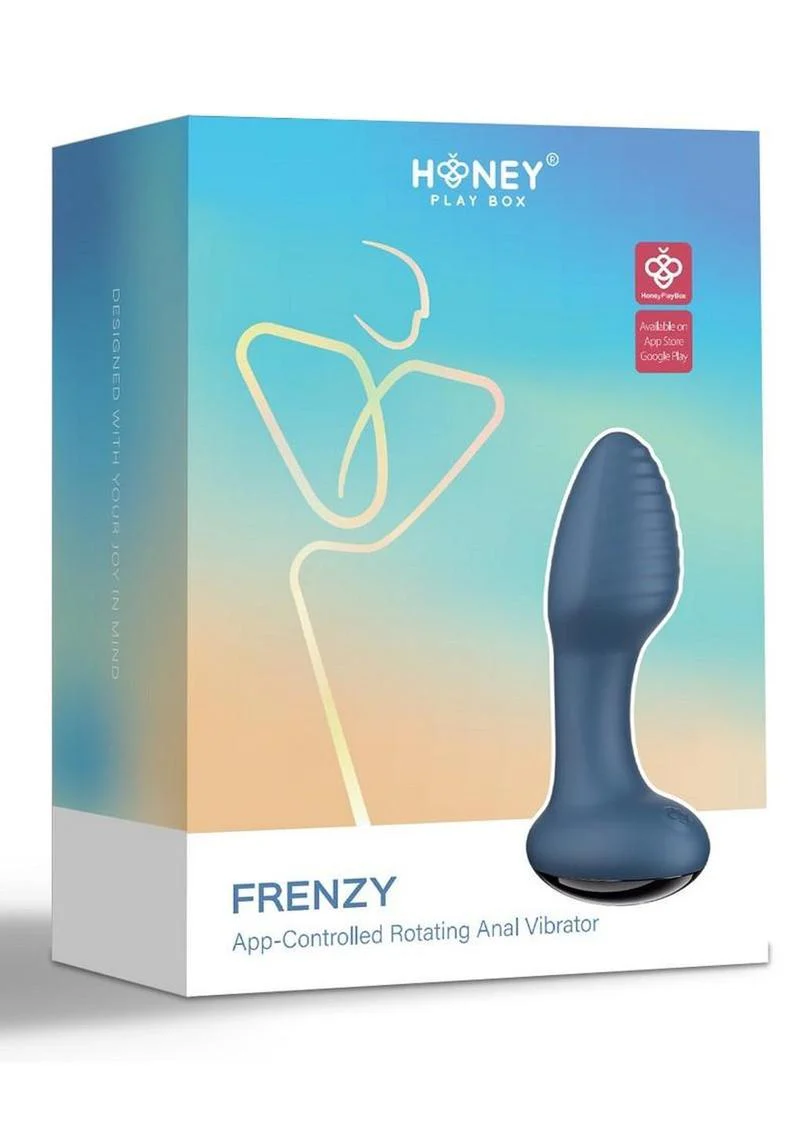 Frenzy App-Control Rotating Rechargeable Butt Plug - Image 7