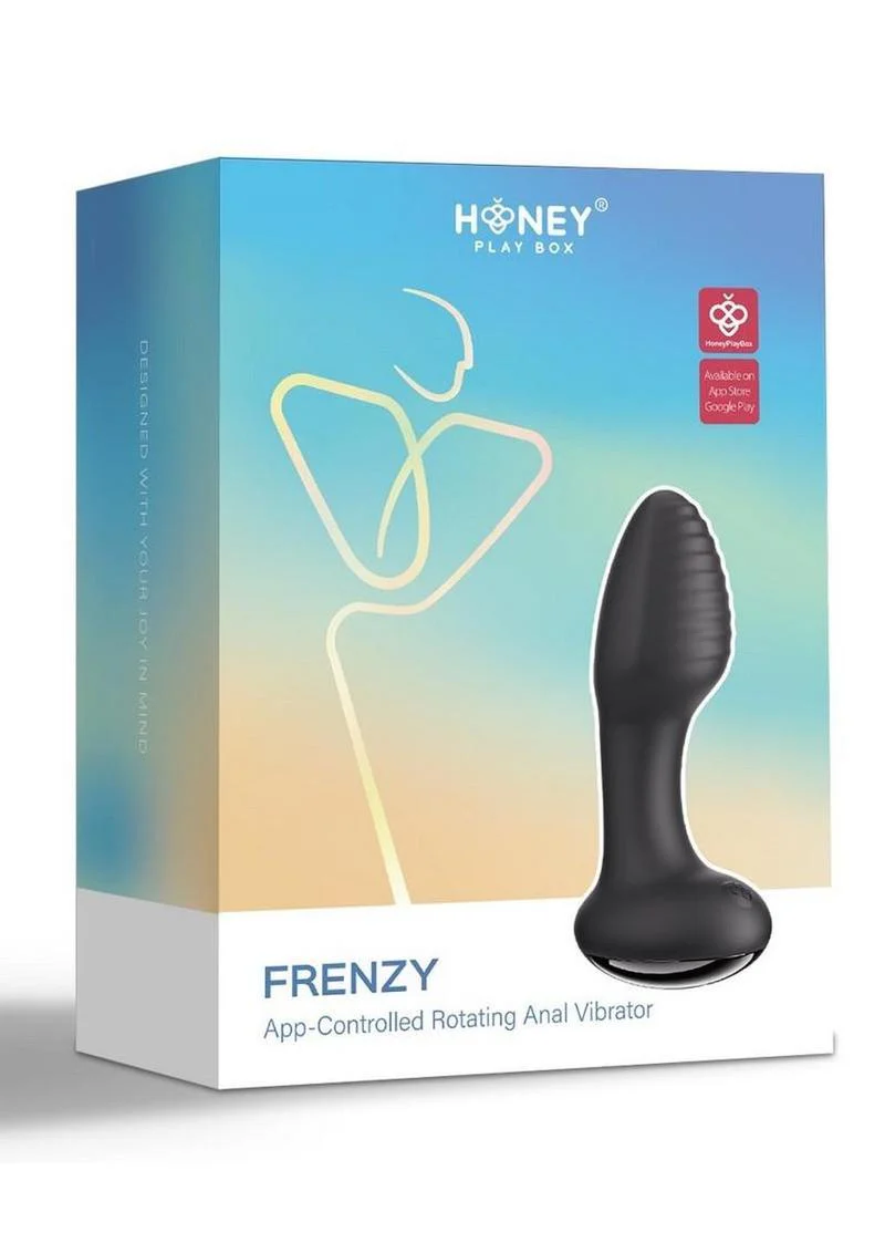 Frenzy App-Control Rotating Rechargeable Butt Plug - Image 8
