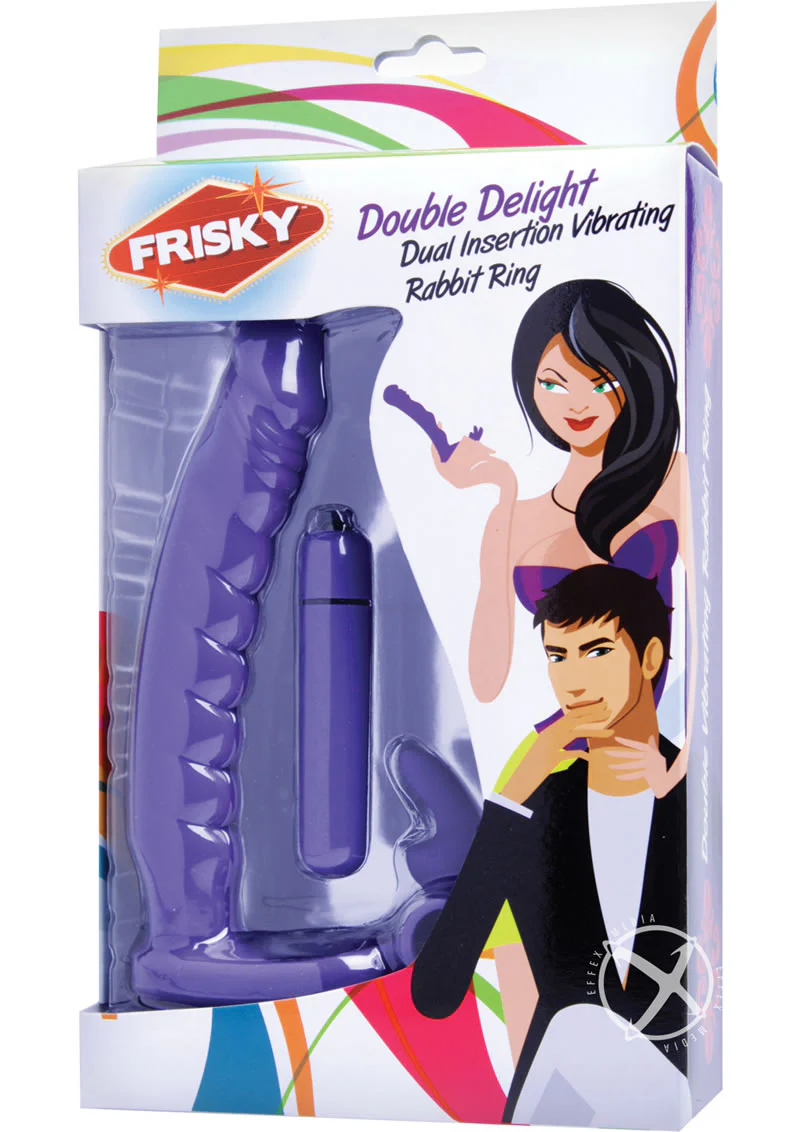 Frisky Delight Dual Insertion Vibrating Rabbit - Image 4