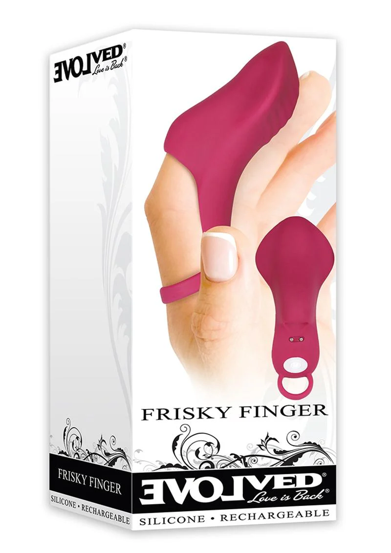 Frisky Fingers Silicone Sleeve with Vibrating Bullet - Image 4
