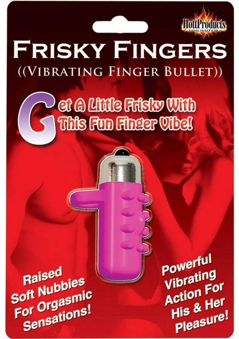 Frisky Fingers  Sleeve With Vibrating Bullet - Image 3