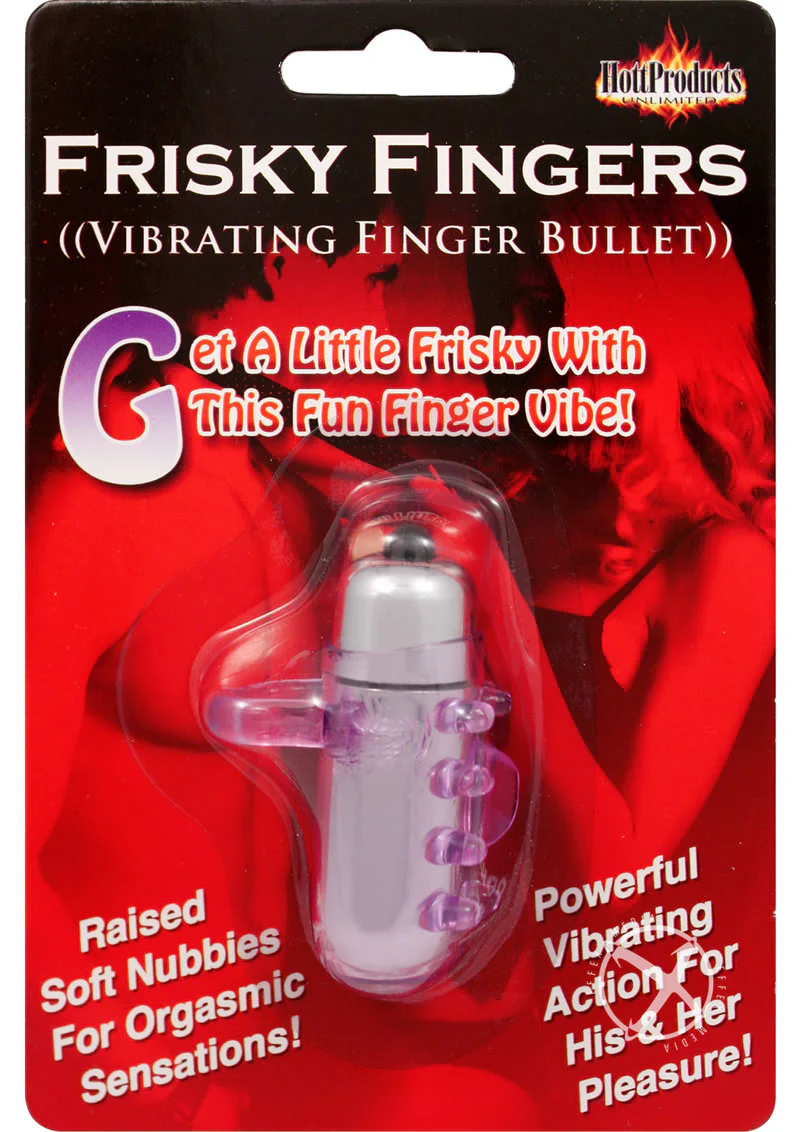 Frisky Fingers  Sleeve With Vibrating Bullet - Image 4
