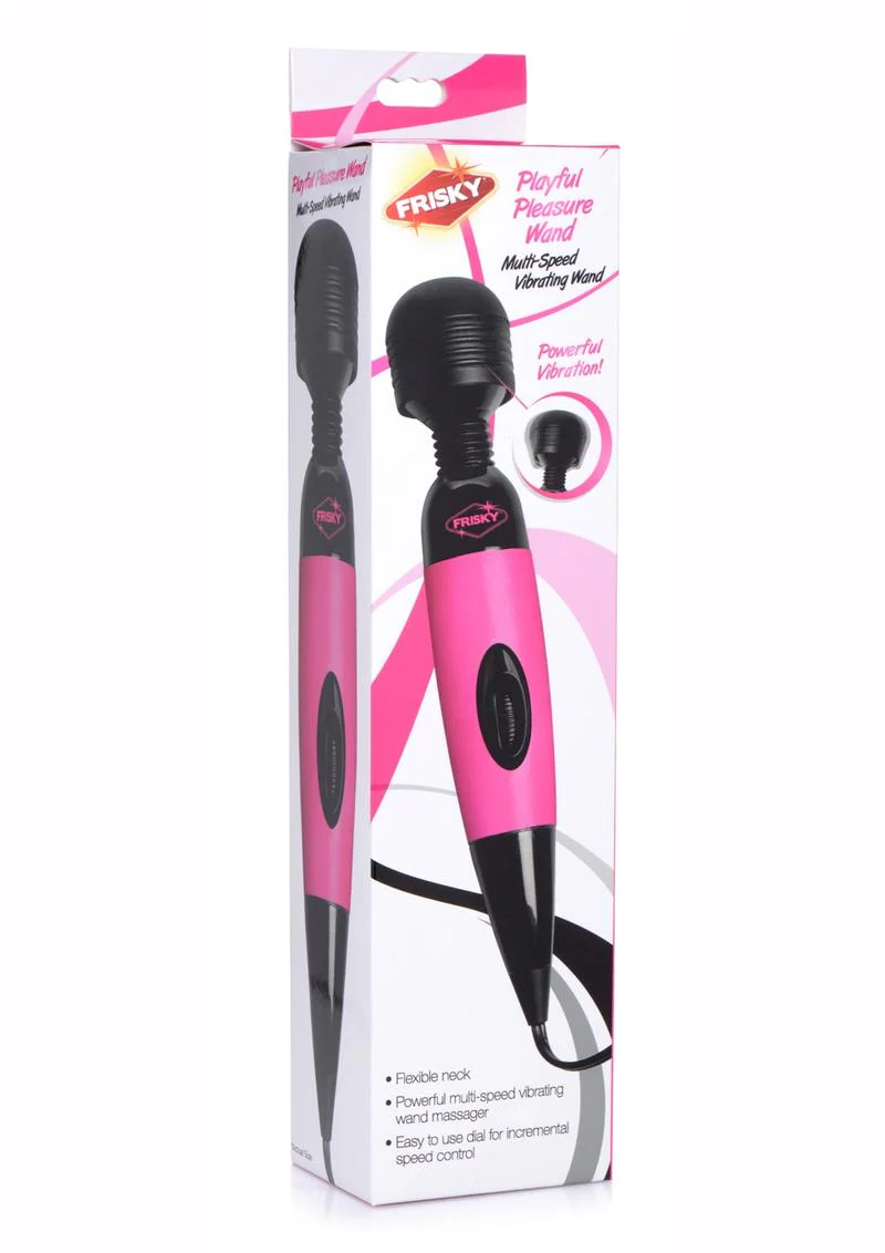Frisky Playful Pleasure Wand Multi-Speed Vibrating Wand Massager - Image 6