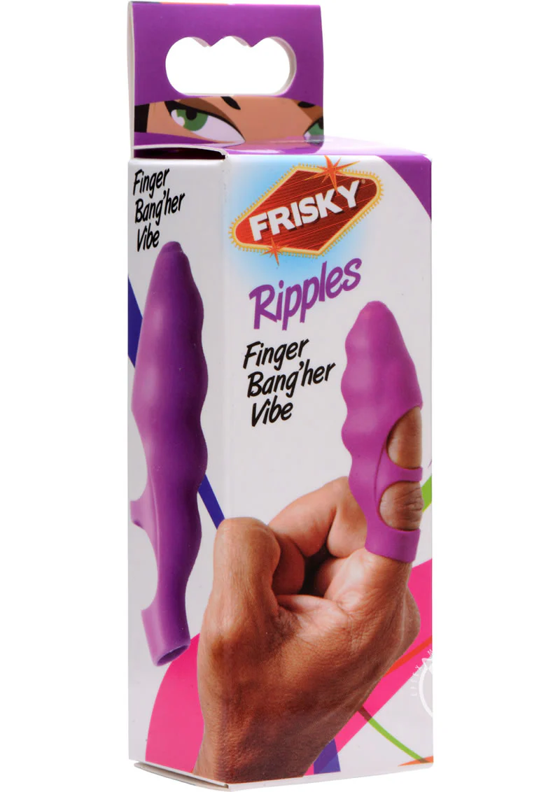 Frisky Ripples Bang'her Vibe Textured Finger Massager - Image 11