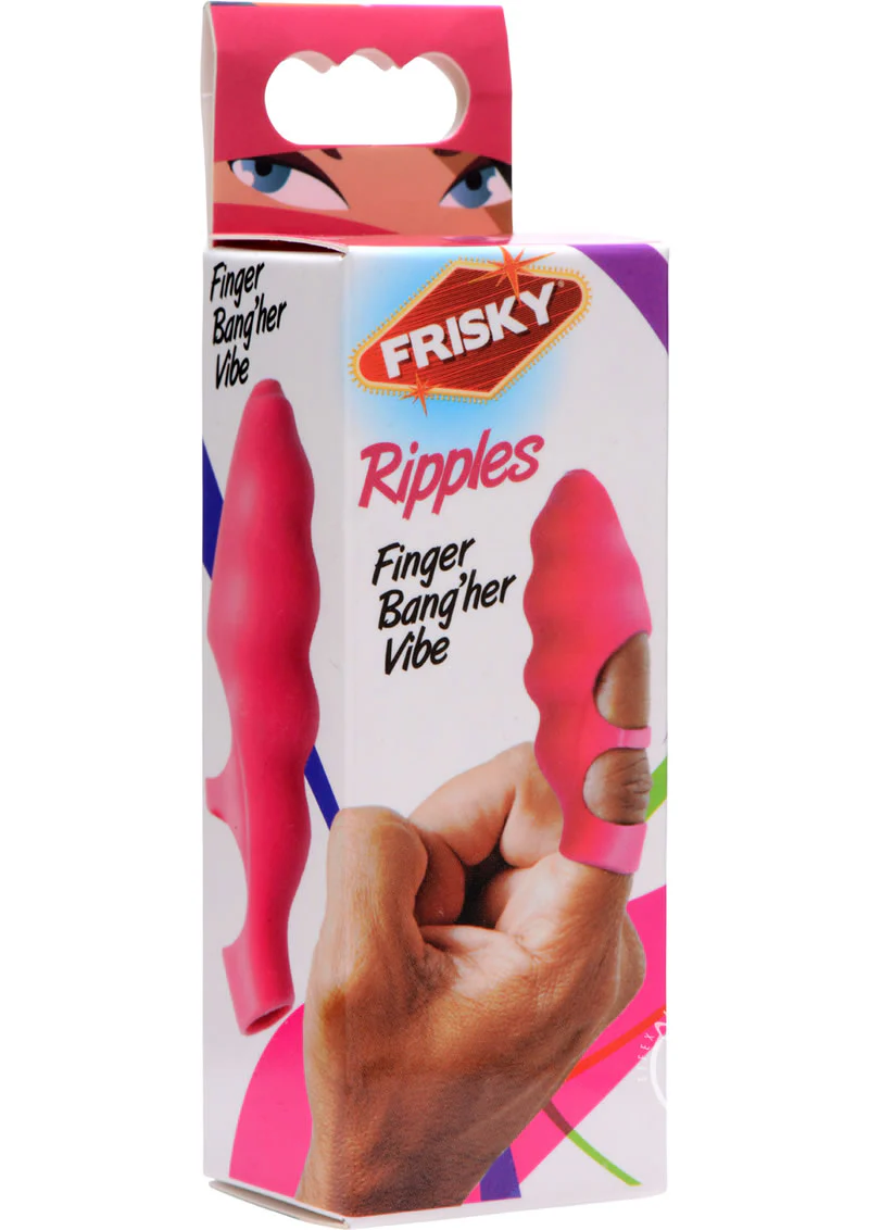 Frisky Ripples Bang'her Vibe Textured Finger Massager - Image 12