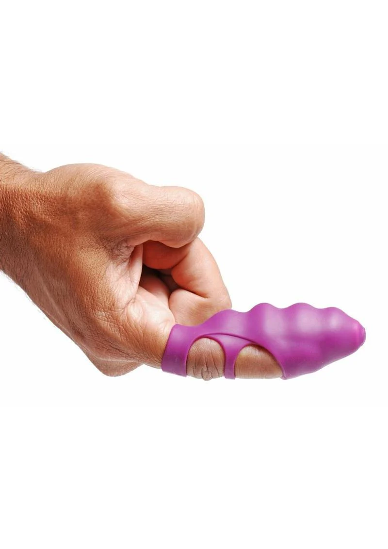 Frisky Ripples Bang'her Vibe Textured Finger Massager - Image 6