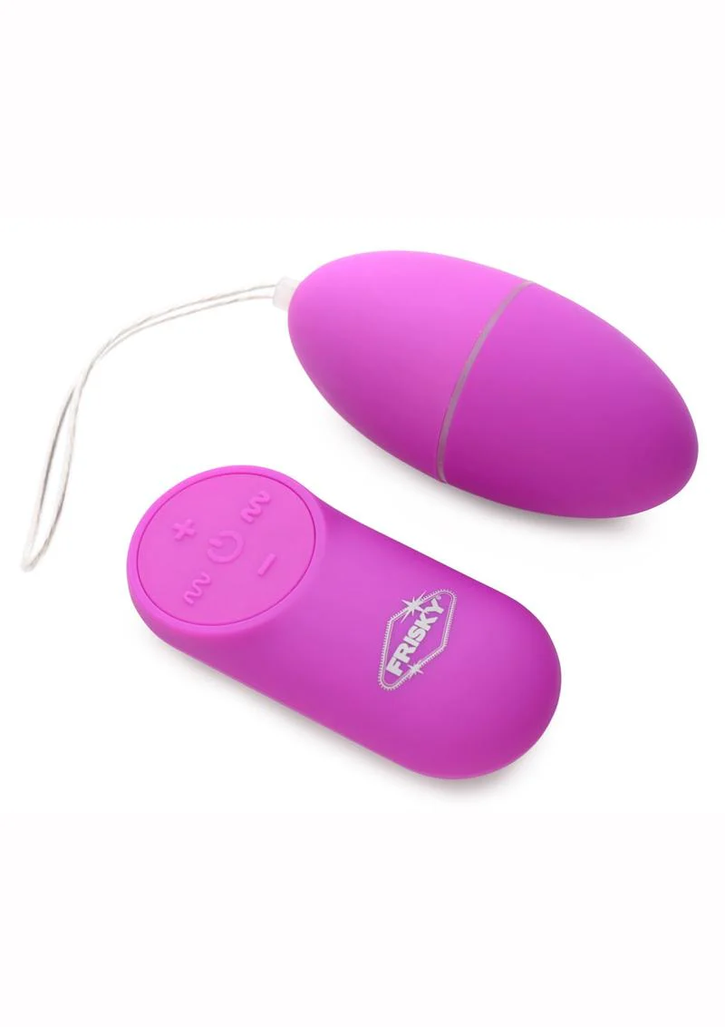 Frisky Scrambler 28X Egg Vibrating with Remote Control - Image 4