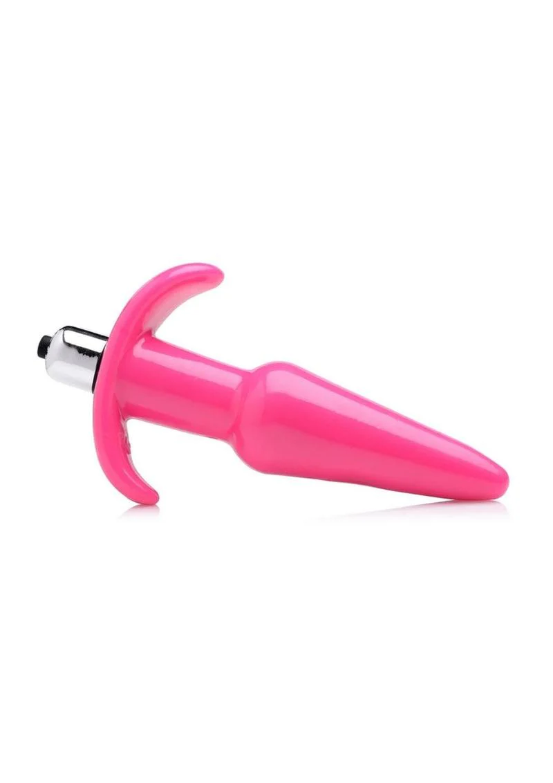 Frisky Thrilling Pink Smooth Anal Plug - Image 3