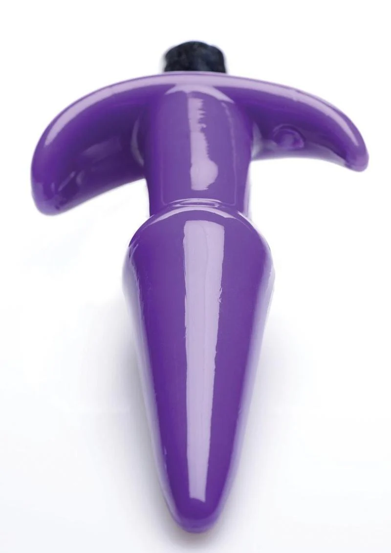Frisky Thrilling Purple Smooth Anal Plug - Image 3