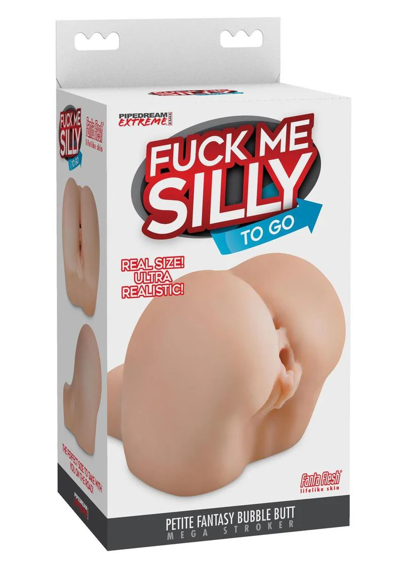 Fuck Me Silly To Go Petite Bubble Butt Masturbator Realistic Stroker - Image 3