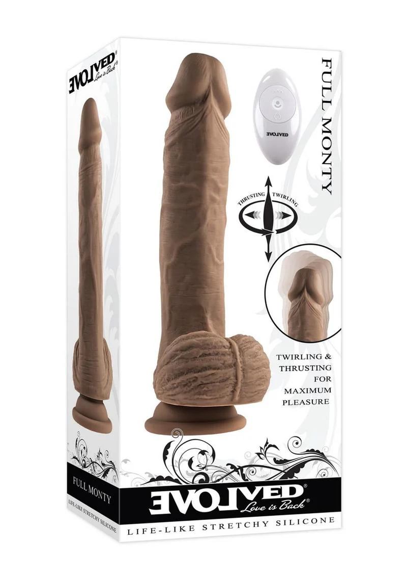 Full Monty Realistic Twirling And Thrusting Dildo with Remote Control - Image 7