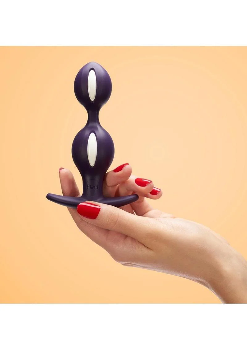 Fun Factory B Ball Duo Weighted Silicone Butt Plug - Image 3