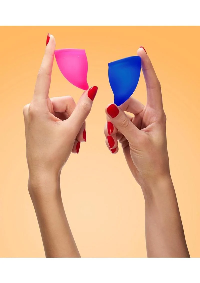 Fun Factory Fun Cup Explore Kit Silicone Menstrual Cup Set - Image 3