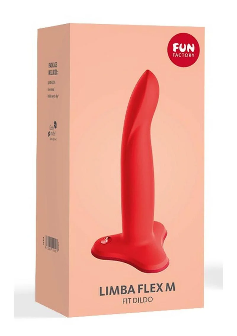 Fun Factory LIMBA Flex M Flexible Silicone Fit Dildo - Image 4