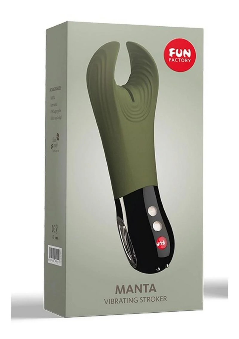 Fun Factory Manta Silicone Vibrating Stroker - Image 3