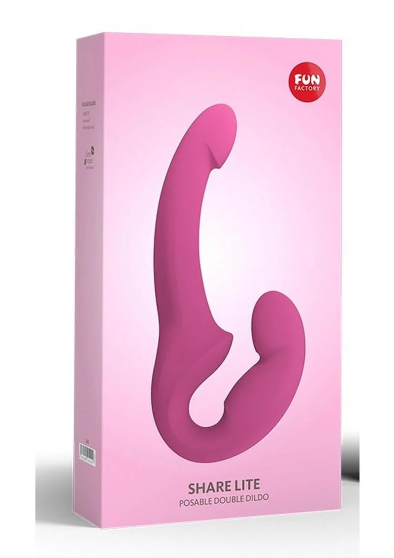 Fun Factory Share Lite Posable Double Silicone Strapless Strap-On - Image 3