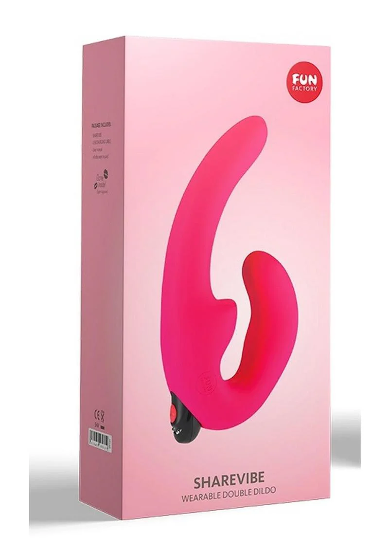 Fun Factory ShareVibe Wearable Double Dildo Strapless Strap-On - Image 4