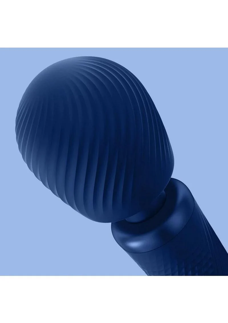 Fun Factory Vim Massager Midnight Navy Silicone Wand - Image 2