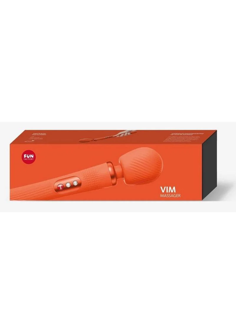 Fun Factory Vim Massager Rechargeable Silicone Wand - Image 4