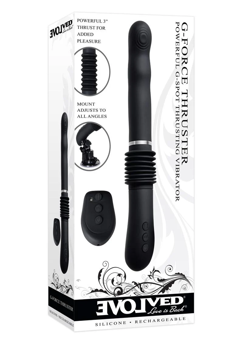G-Force Thruster – Powerful G-Spot Thruster Vibrator with Remote Control - Image 4